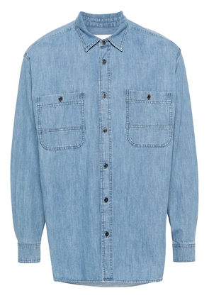 MARANT Vhelynton denim shirt - Blue