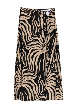 Johanna Ortiz Nuevo Destino midi skirt - Black