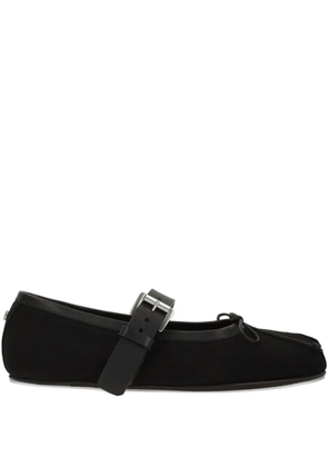 Ann Demeulemeester Zoey buckle ballet flats - Black