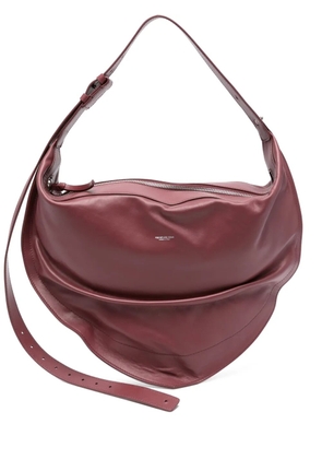 FEDERICO CINA Tortellino leather shoulder bag - Red