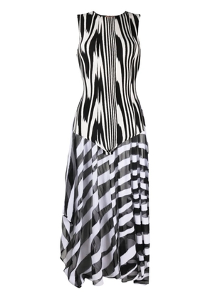 Missoni abstract-print sleeveless bodysuit - Black
