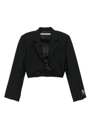 Alexander Wang logo-patch blazer - Black