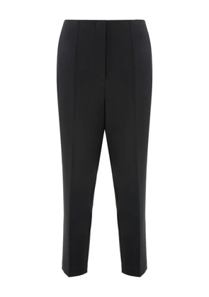 Calvin Klein pleated cropped trousers - Black