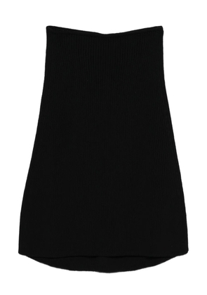 Rick Owens knitted skirt - Black