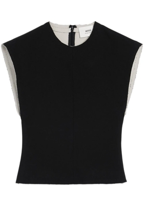 AMI Paris sleeveless top - Black
