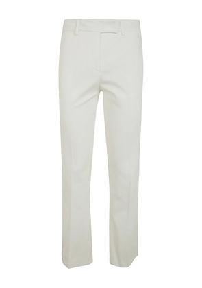 DRHOPE pressed-crease trousers - White