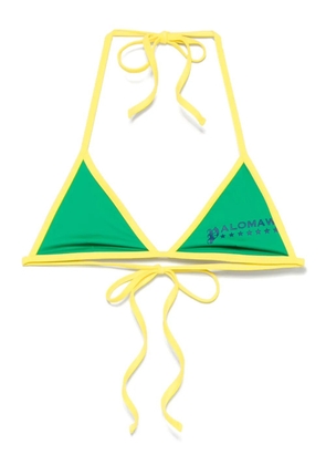 Paloma Wool triangle-cup bikini top - Green