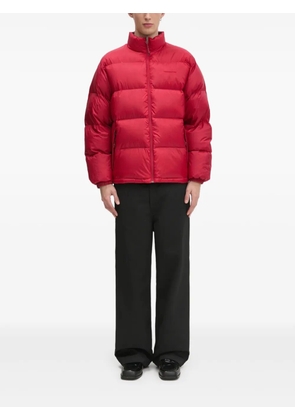 This Is Never That logo-print padded jacket - Red