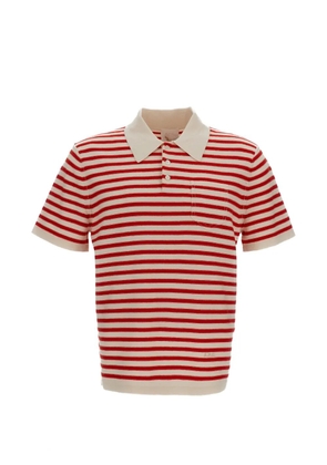 A.P.C. striped polo shirt - Neutrals