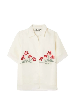 S.S.DALEY Cecilia layered shirt - Neutrals