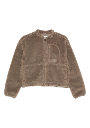 The North Face zip-up fleece jacket - Brown