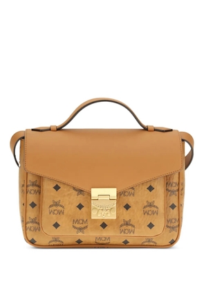 MCM medium Tracy monogram cross body bag - Neutrals