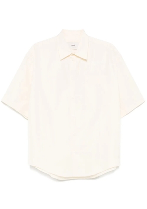AMI Paris Ami de Coeur-embroidered shirt - Neutrals