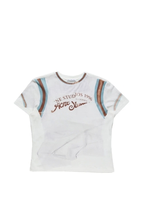 Acne Studios logo-print T-shirt - White
