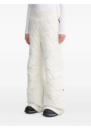 BOSS quilted ski pants - White
