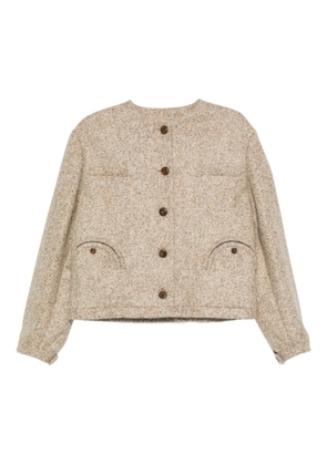 Blazé Milano button-fastening jacket - Neutrals