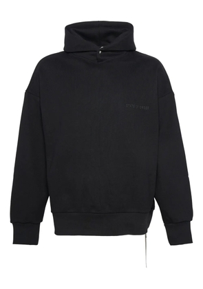 STATE OF ORDER Felpa hooded graphic knitwear - Black