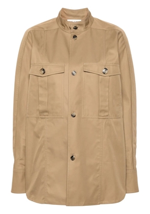 Saint Laurent cotton twill shirt - Neutrals