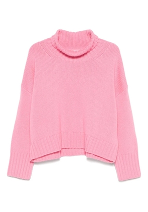 Soft Goat cashmere jumper - Pink