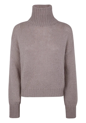 Nuur alpaca-wool sweater - Purple