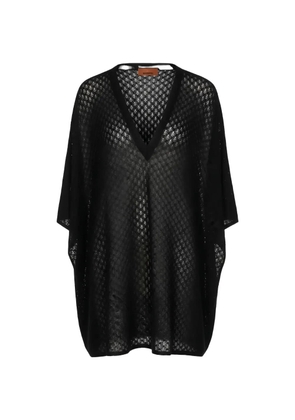 Missoni V-neck cover-up - Black