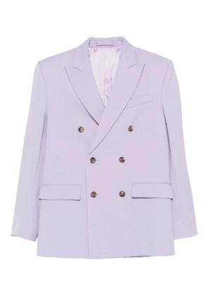 WARDROBE.NYC double-breasted blazer - Purple