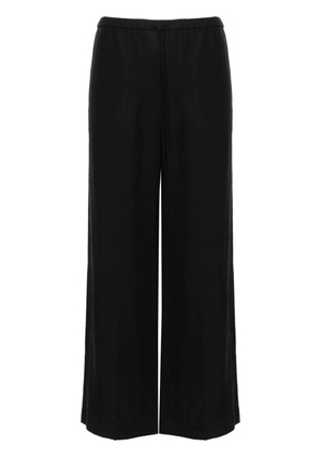 TOTEME Fluid drawstring trousers - Black