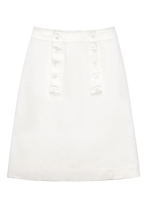 Prada gabardine skirt - White