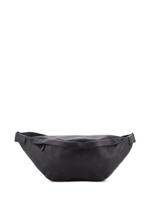 Louis Vuitton Pre-Owned Discovery Bumbag Monogram Shadow Leather belt bag - Black