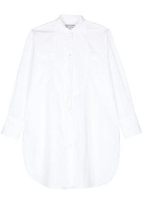 Alberto Biani cotton smoking shirt - White