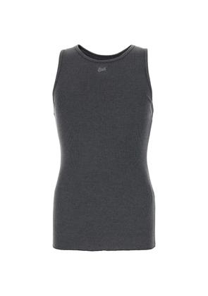 ERL logo rib tank top - Grey