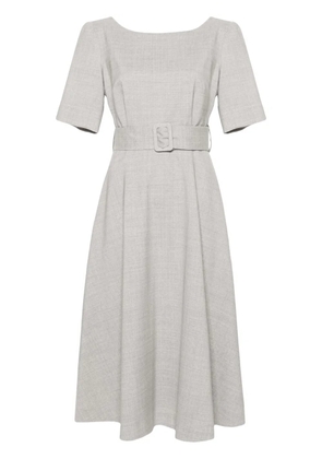 P.A.R.O.S.H. dart-detail dress - Grey