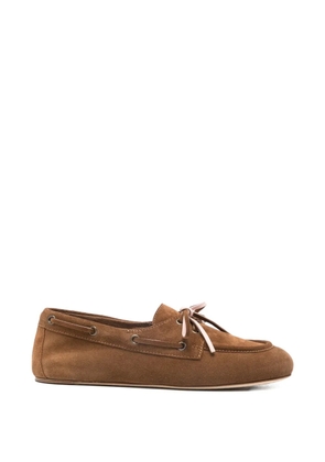 3juin Alex boat shoes - Brown