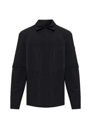 Moncler zip-pocket shirt jacket - Black