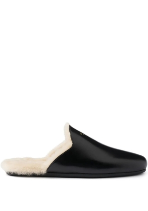 Prada leather mules - Black