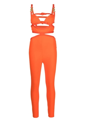 Versace Medusa '95 cut-out jumpsuit - Orange