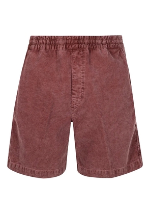 Carhartt WIP logo-patch shorts - Red