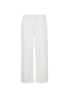 Brunello Cucinelli wide-leg trousers - White