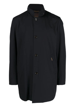 Moorer stand-up collar raincoat - Black