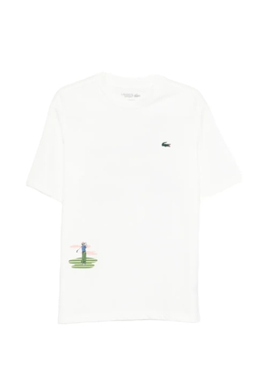 Lacoste graphic short-sleeve T-shirt - White