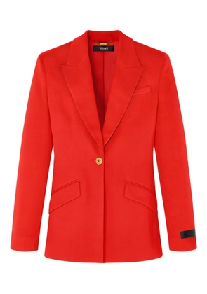 Versace single-button blazer - Red