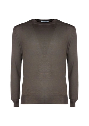 Cruciani long-sleeve sweater - Brown