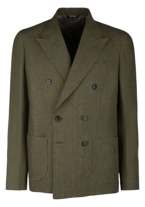 Brian Dales double-breasted blazer - Green