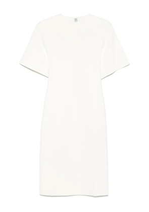 TOTEME fine-knit midi dress - White