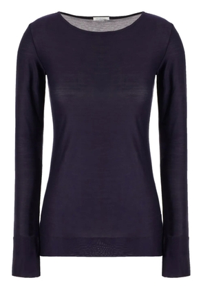 Malo silk T-shirt - Blue