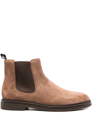 Brunello Cucinelli suede Chelsea boots - Brown