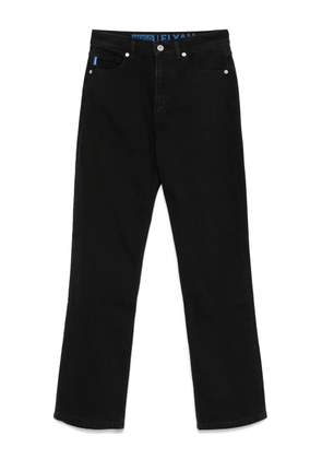HUGO logo-patch jeans - Black
