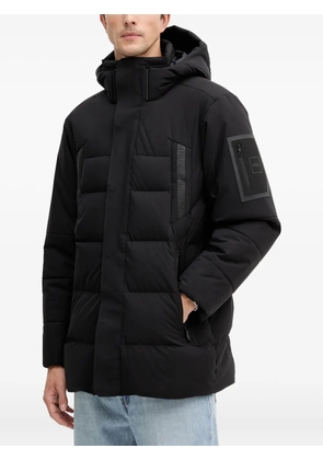 BOSS hooded padded jacket - Black