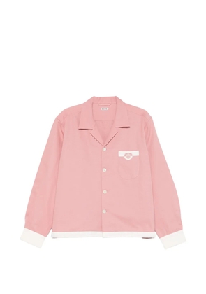 BODE camp-collar pocket shirt - Pink