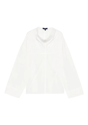 Soeur Umea funnel-neck blouse - White